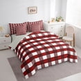 thumbnail image 3 of Homewish Abstract Buffalo 7-Piece Twin Bedding Set - Geometric Plaid Vintage, 3 of 8
