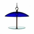 thumbnail image 6 of Mosaic Birds 360 Degree Petite Seed Cylinder Bird Feeder, Hanging Glass Dome Feeder for Outdoors, Cobalt Blue, 11 Inch, 6 of 7