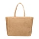 thumbnail image 1 of Bolsa Roxy de yute tejida de paja ligera de gran capacidad, 1 of 6