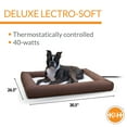 thumbnail image 3 of K&H Pet Products Deluxe Lectro-Soft Outdoor Heated Bed Chocolate/Tan Medium 26.5 X 30.5 Inches, 3 of 9