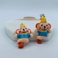thumbnail image 4 of Mall of Style - Clown Earrings for Women - Funny Earrings - Colorful Resin Earrings (Ronald), 4 of 6