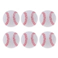 thumbnail image 1 of 6x Bolas Internas Superiores Práctica Entrenamiento Ejercicio Pelota de Béisbol Deporte Equipo Juego Macarena Softballs de seguridad al aire libre, 1 of 8