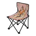 thumbnail image 2 of BZSMCE Camping Chairs Modern Fawn Romance Pattern Folding chair, 2 of 8