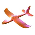thumbnail image 3 of Iuhan 1Pcs LED Glider Airplane, Foam Throwing Glider with LED Lights, Hand Launch AircraftToy, DIY Airplane Model for Outdoor Indoor Play, 3 of 9