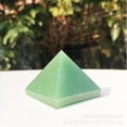 thumbnail image 3 of EOEMY Natural Quartz Crystal Point Tower Chakra Healing Rock Gemstone Pyramid Decor-1Pc-Green Aventurine Jade Stone, 3 of 5