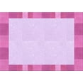 thumbnail image 1 of Ahgly Company Machine Washable Indoor Rectangle Transitional Blossom Pink Area Rugs, 7' x 10', 1 of 7