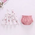 thumbnail image 2 of Toddler Girl Clothes Baby Girl Summer Outfits Ruffle Sleeveless Shirts Tops Shorts Set for Girl Clothing Kaprioy Girls Summer Clothes, 2 of 4
