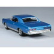 MPC: 1:25 Scale Model Kit - 1967 Pontiac GTO - Blue, 85+ Parts - Skill Level 2, Vehicle Building Kit, Replica Classic Car, Age 14+