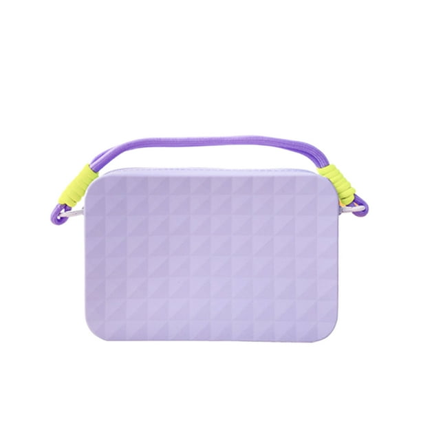 Wosthever Accesorios de playa Accesorios para bolsos impermeables o en cualquier lugar con bolsa Viajes Funda para teléfono Accesorios de Almacenamiento y organización del hogar violeta claro