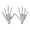 A, variant on Realistic Plastic Skeleton Hand Decor Witch Claw and Undead Ghost Hands for Halloween Wreath Making Spook House Party Supplies Creative Props