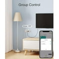 thumbnail image 5 of FrostHike Mini Smart Plug. Wi-Fi Socket Works with Alexa and Google Home. Surge Protector Plug-in Outlet Remote Control and Timer Function. ETL FCC Listed.2.4G Wi-Fi Only.10A 1200W.1-Pack. White, 5 of 5