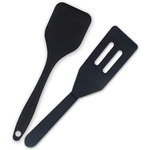 JESOT Heat Resistant Nonstick 8 in Silicone Kitchen Spatula (2 Count)