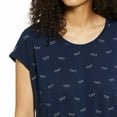 thumbnail image 5 of ﻿Izod Ladies’ Sunglasses Printed Tee T-Shirt, Blue XXL, 5 of 5