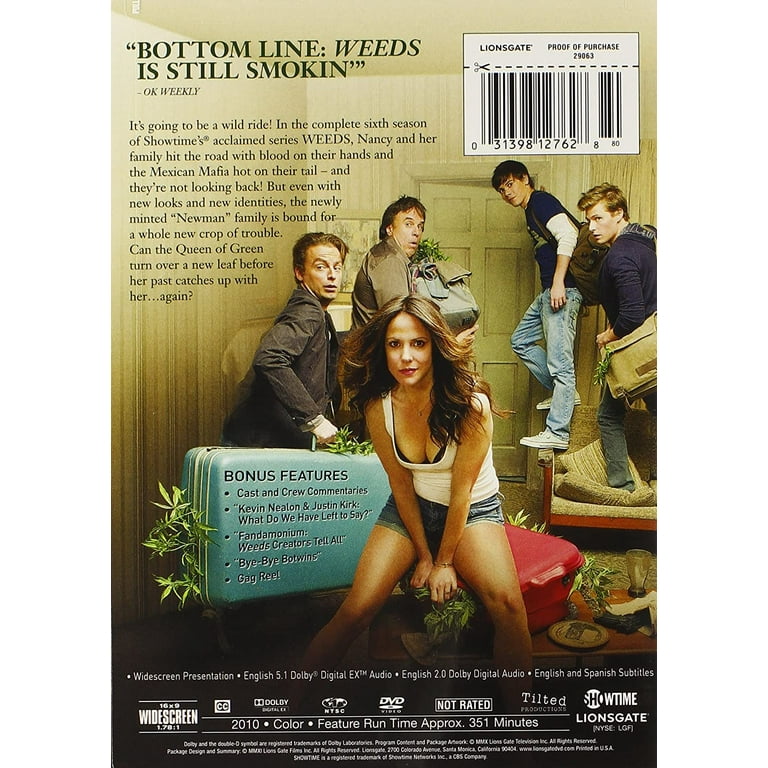 その他 Weeds 1-6 [DVD] Weeds: Season Six (DVD), Lions Gate, Comedy - Walmart.com