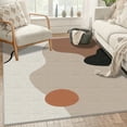 thumbnail image 5 of 4'x6' carpet rug washable carpet for living room funky area rug modern abstract area rug play area rug, 5 of 10