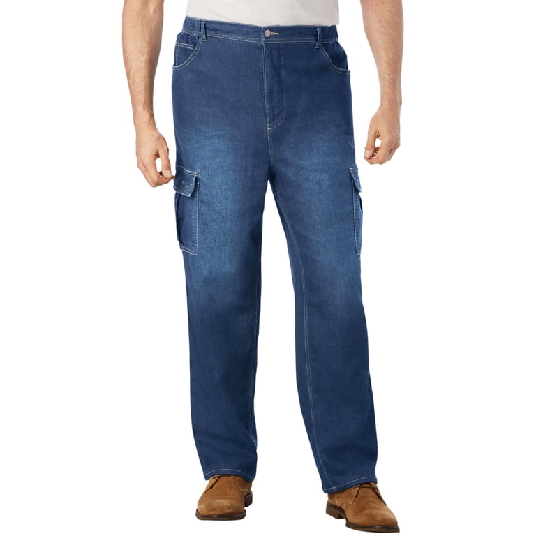Kingsize Men's Relaxed Fit Cargo Sweatpants photo 1