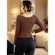 thumbnail image 3 of Sueter Ligero Dama Blusa Manga Larga Mujer Sueteres Sweaters UNITALLA, 3 of 5