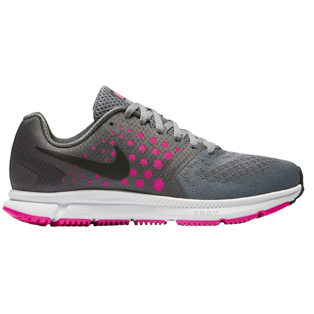 Nike Nike Women's Air Zoom Span Running Shoes (Grey/Pink, 8.5