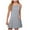 Gray, variant on FAIWAD Summer Dresses for Kids Girls Adjustable Strap Sleeveless Breathable Tank Dresses Casual Athletic Short Sundresses