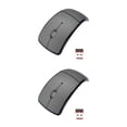 thumbnail image 1 of Sidaley Wireless Folding Mouse Work Replacement Portable PC Travel Gamer Accessory Cordless Portable Desktop External Mice gris 2Conjunto, 1 of 6
