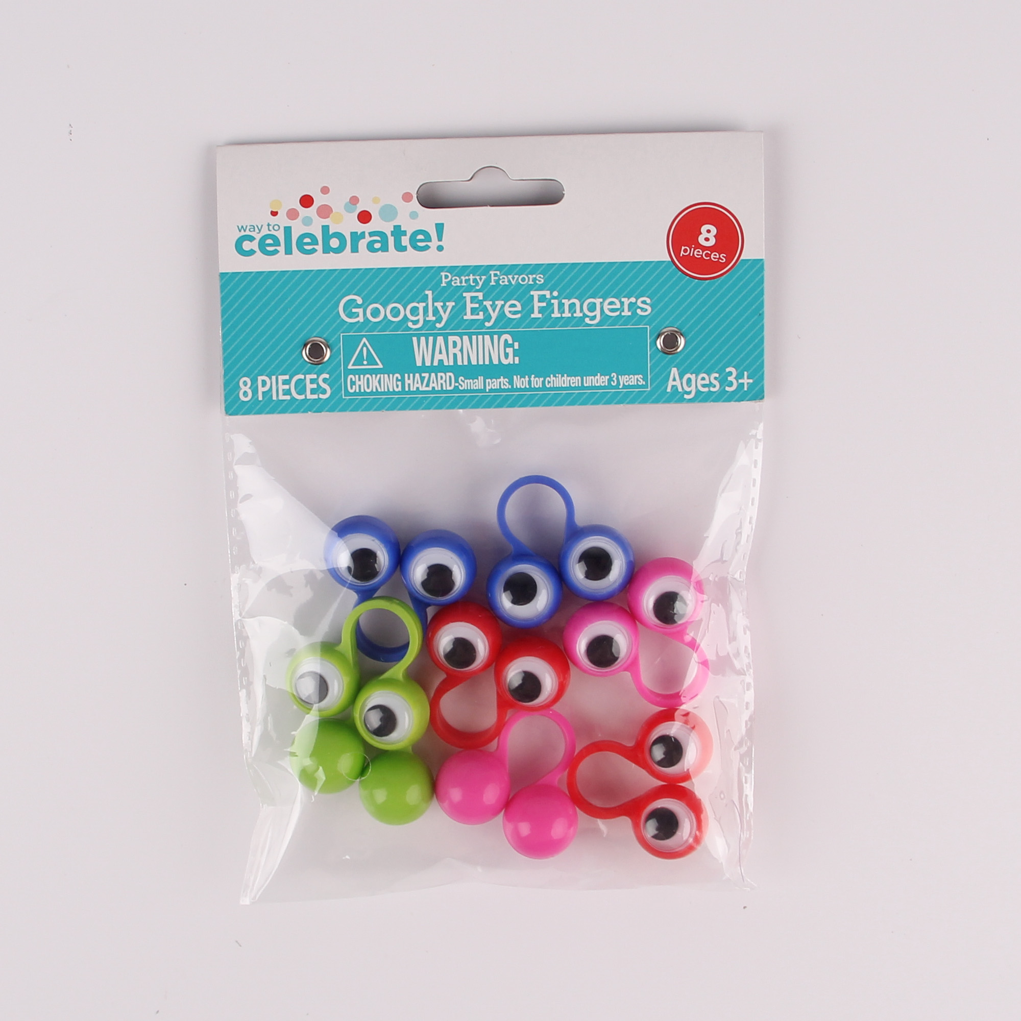 Way To Celebrate 8ct Googly eye finger