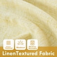thumbnail image 2 of DriftAway 100% Blackout Linen Curtains for Bedroom 96 Inches Long Double Layer Drape Farmhouse Thermal Insulated 3 Inch Rod Pocket Back Tab Full Light Blocking 2 Panels for Living Room Nursery, 2 of 5