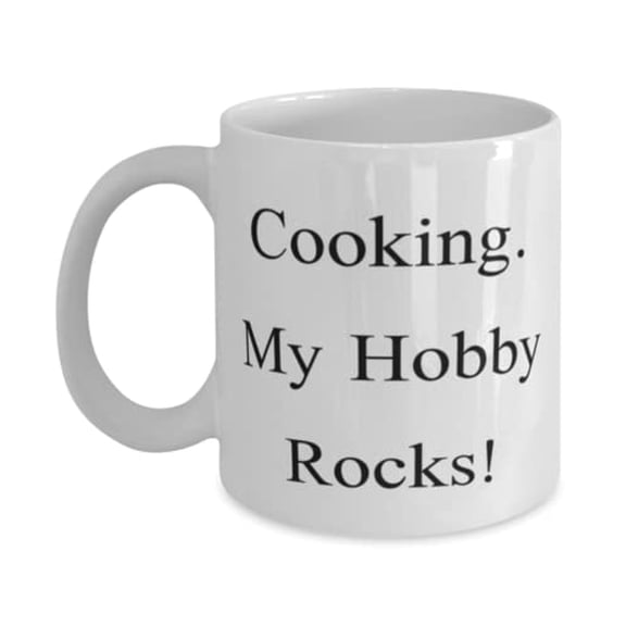 Fun Cooking 15oz Mug, Cooking. My Hobby Rocks!, Gifts For Friends, Present From Friends, Cup For Cooking