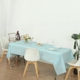 thumbnail image 4 of HeavyDuty Plastic Table Covers TABLECLOTH (Reusable) in 24 colors and 2 Size!!, 4 of 6