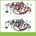 thumbnail image 3 of Juguete eléctrico de construcción CUTICAT 114 piezas Pista de carreras de dinosaurios, 3 of 7