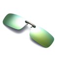 thumbnail image 2 of ibiyuan Womens Sunglasses Trendy Polarized Clip On Sunglasses Metal Frame Detachable Night Vision Lens For Driving, 2 of 5
