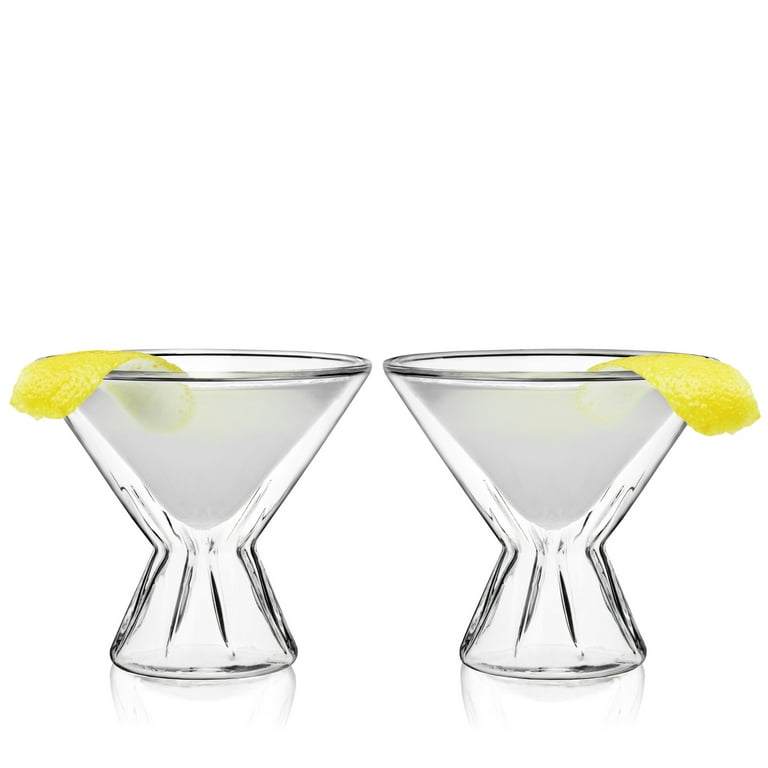 Insulated Martini Glasses 