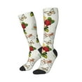 thumbnail image 2 of Balery Vintage Bike Flower Butterfly Fun Novelty Socks Men'S Women'S Crew Socks Funny Crazy Novelty Socks Quirky And Cool Socks, 2 of 9