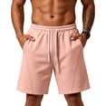 thumbnail image 2 of Men's Baggy Sweat Shorts Cotton Fleece Athletic Shorts Workout Gym Lounge Shorts with Pockets, 2XL, 2 of 8
