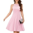 thumbnail image 1 of Vestido Bbonlinedress rosa en A, cóctel, boda, fiesta de graduación, 1 of 7