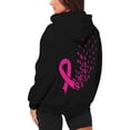 thumbnail image 5 of ZSQDM Women's Hoodies Sweatshirts Hoodie for Women Breast Cancer Awareness Hoodies for Women Ribbon Graphic Full Zip Up Sweatshirt Oversized Fleece Jackets Clothes Polyester (L), 5 of 7