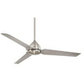 thumbnail image 4 of Indoor Ceiling Fan In Contemporary Style 14.75 Inches Tall By 54 Inches Wide-Polished Nickel Finish-Polished Nickel Blade Color Minka Aire Fans, 4 of 10