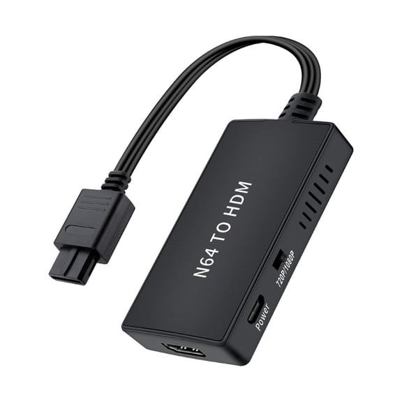 For N64 to HDTV Converter Adapter Support Video Output HDTV Link Cable Support