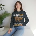 thumbnail image 6 of Familyloveshop LLC I'm Not Lazy Enjoy Doing Nothing shirt, Funny Men T shirt, Sarcastic shirt, Graphic Tee, Men And Women Sweatshirt, 6 of 9