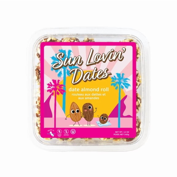 Sun Lovin Date Almond Roll Tub, 12 oz