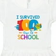 thumbnail image 4 of Inktastic Survived 100 Days of School Girls Toddler Dress, 4 of 5
