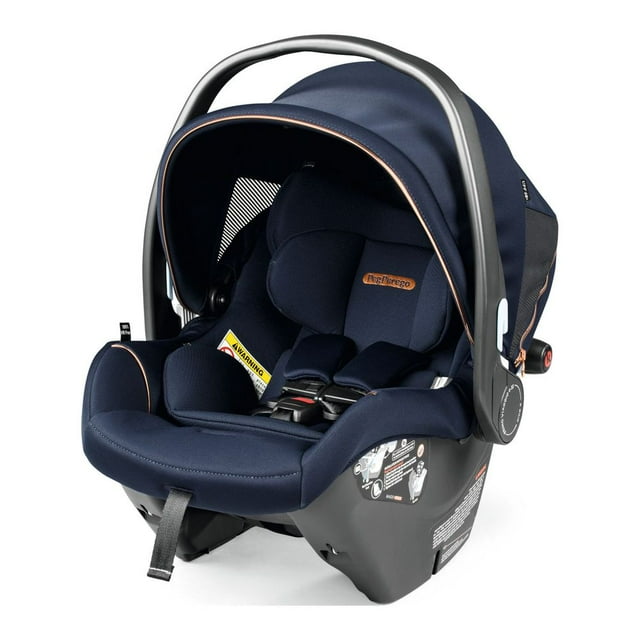 Peg Perego Primo Viaggio 4/35 Nido K Siège d'Auto pour Bébé avec Base - Blue Shine
