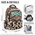 thumbnail image 5 of HELLHERO Cow-patterned Toddler Bookbag with Padded Shoulder Straps, Water Resistant Lightweight 17 Inch Travel Daypack for School Elementary School, 5 of 8