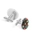 thumbnail image 3 of Valentine's Day Elegant Shirt Cufflinks for Men, Made of Stainless Steel, for Formal Attire, 3 of 6
