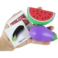 thumbnail image 5 of Fruits & Vegetable Match - Healthy Food with Matching Cards - 2 Part Cards. Montessori learning toy, language materials - Large Food Objects Matching Game, 5 of 9