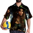thumbnail image 4 of Saint Patrick's Day Men's Printed Casual Button Down Short Sleeve Beach Shirts, 4 of 6