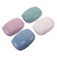 thumbnail image 6 of SEWOART 4Pcs Portable Bar Soap Holder with Lid Plastic Leakproof Travel Soap Case for Camping Shower, 6 of 8