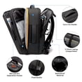 thumbnail image 2 of Mochila de viaje BANGE 45L para hombre con portátil Compart de 17,3", 2 of 7