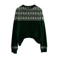 thumbnail image 4 of St Patricks Day Sweater Women Long Sleeve Crewneck Irish Oversized Pullover Plus Size Sweater, 4 of 8