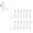 Transparent-5cm, variant on 12/1Pcs Clear Plastic Easels Table Top Folding Acrylic Holder Dish Plate Bowl Racks Photos Frame Stand Storage Home Decorations