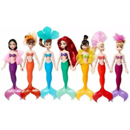 Disney Princess Ariel & Sisters Mini Doll Gift Set [Ariel, Aquata, Andrina, Arista, Attina, Adella & Alana]